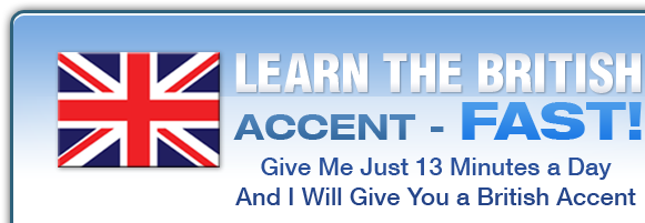 Image: Learn to speak with an English accent.